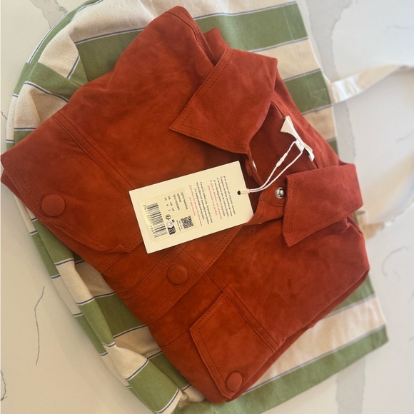 Sezane Marena Jacket- Size 2- Color: Sienna - Picture 3 of 14